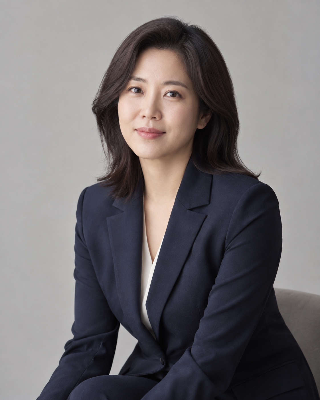 프로필 04 · 차분한 시선 · AI 콘셉트 이미지
