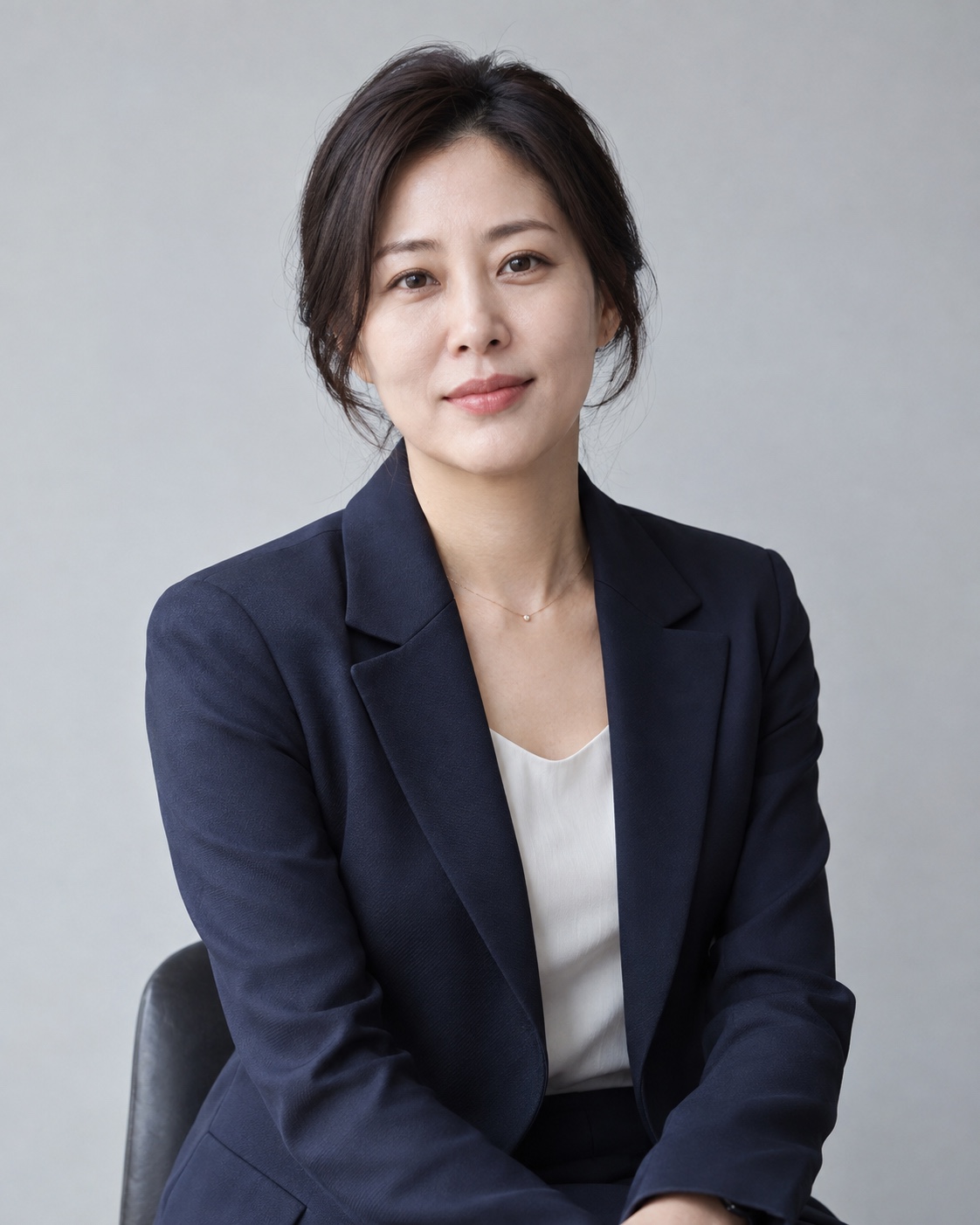 프로필 06 · 차분한 시선 · AI 콘셉트 이미지