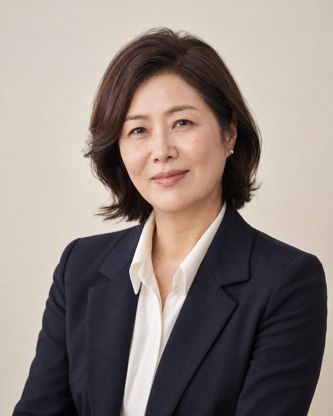 프로필 18 · 단정한 신뢰 · AI 콘셉트 이미지