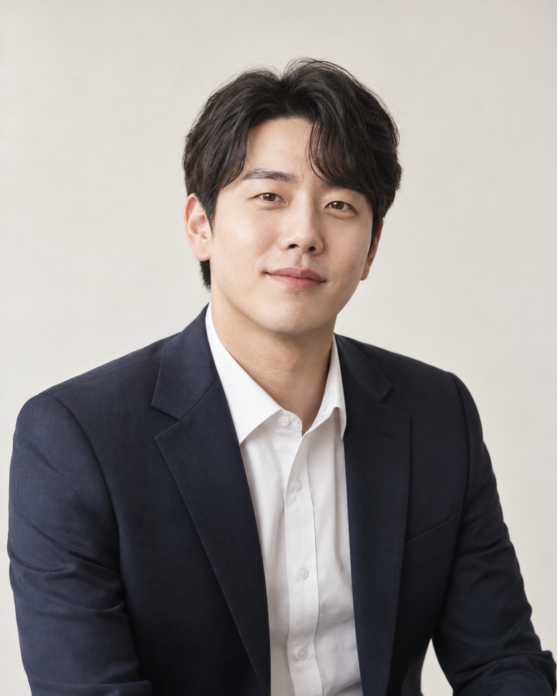 프로필 21 · 단정한 신뢰 · AI 콘셉트 이미지