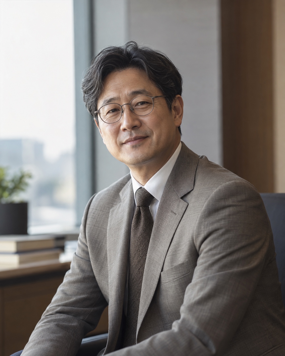 프로필 27 · 창가의 생각 · AI 콘셉트 이미지