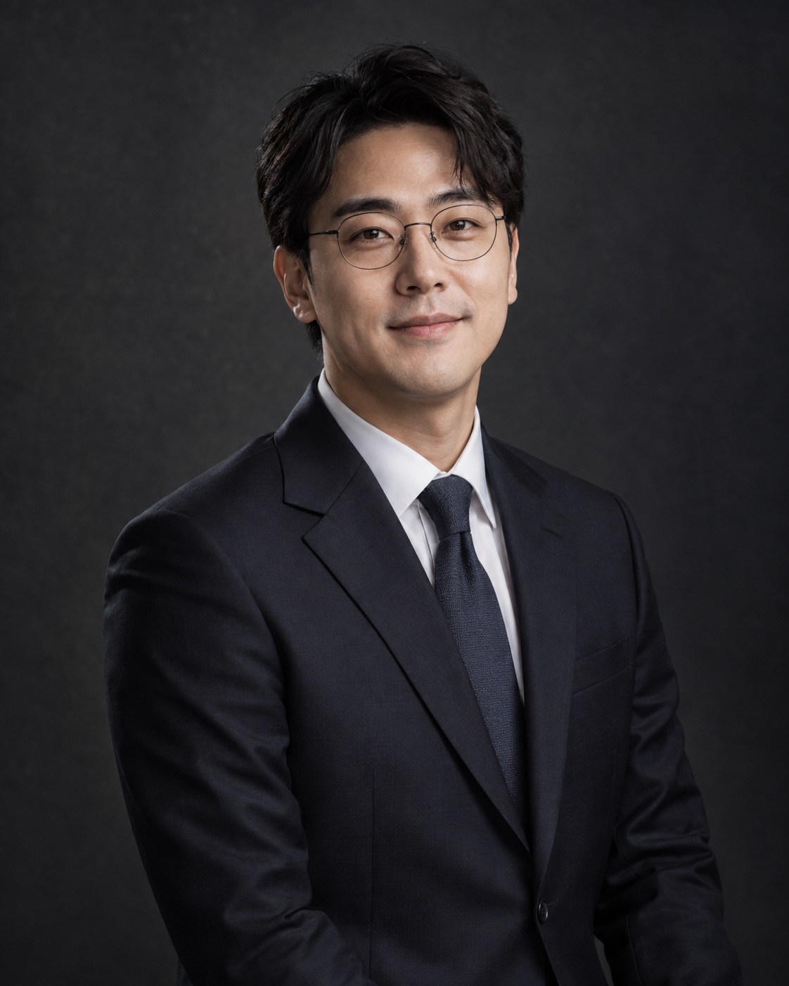 프로필 33 · 자연스러운 미소 · AI 콘셉트 이미지