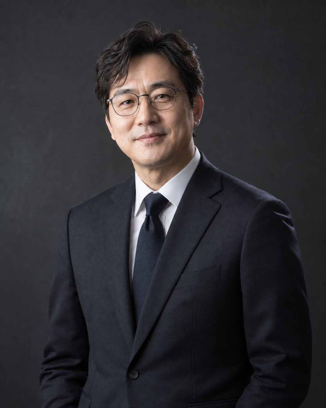 프로필 35 · 자연스러운 미소 · AI 콘셉트 이미지
